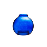 Blue bubble vase